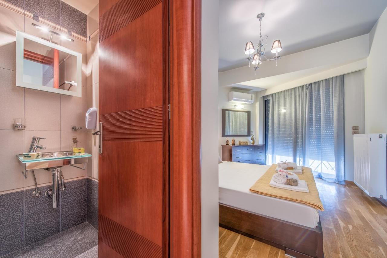 Astarte Villas - Istar Villa With Tennis Court Makhairádhon Zewnętrze zdjęcie