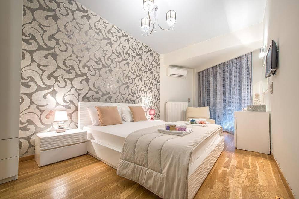 Astarte Villas - Istar Villa With Tennis Court Makhairádhon Zewnętrze zdjęcie