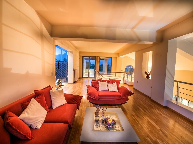 Astarte Villas - Istar Villa With Tennis Court Makhairádhon Zewnętrze zdjęcie